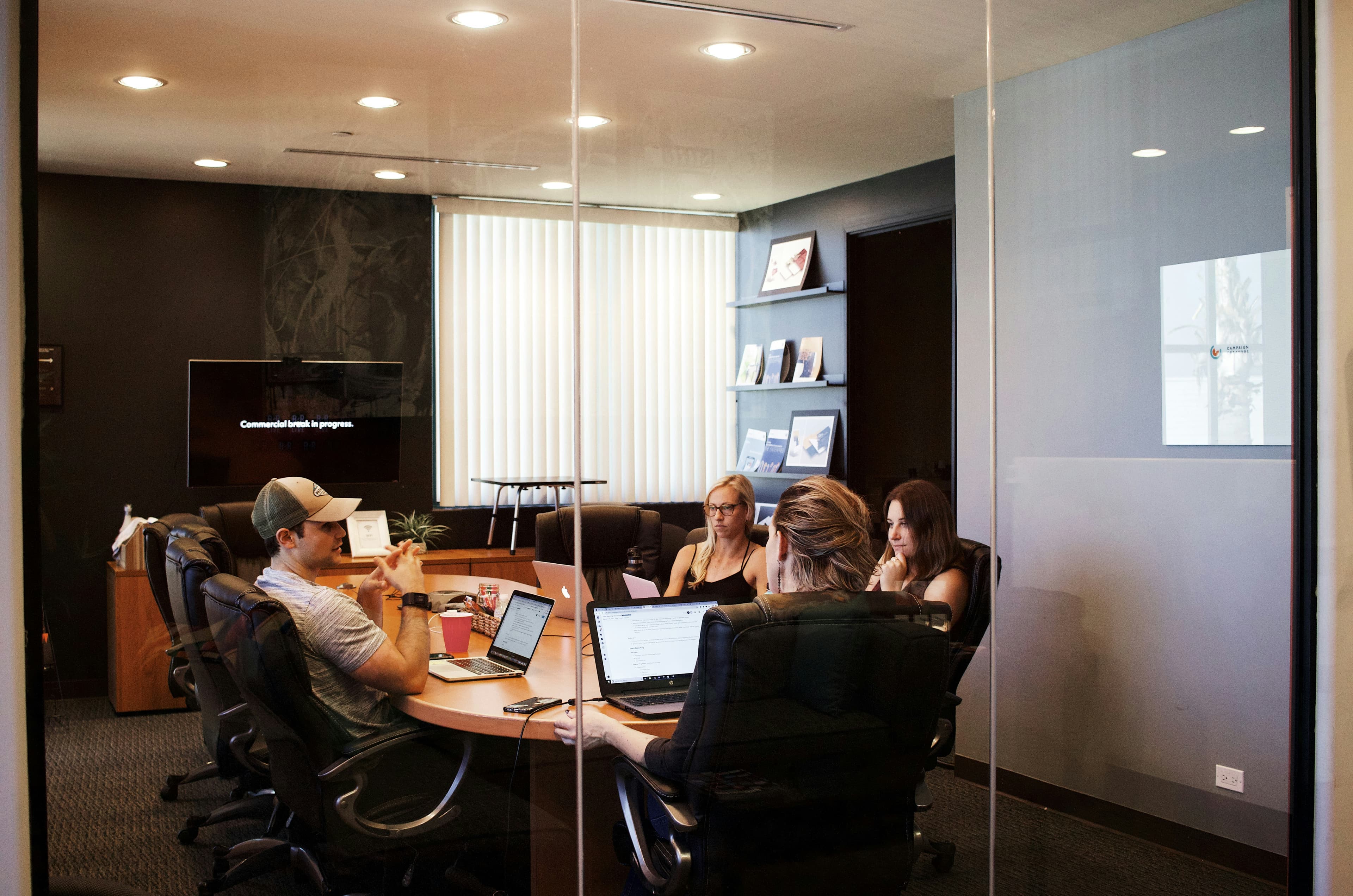 Enterprise teams collaborating